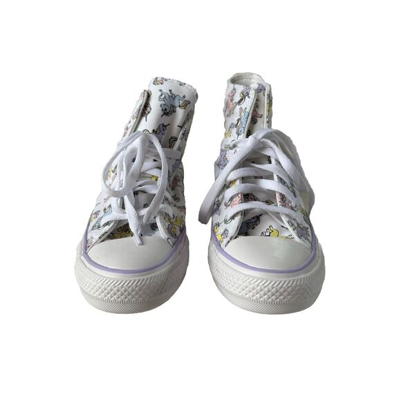 Converse Chuck Taylor All Star Kid Size 4.5 Shoes Unicorns High Top Sneakers - Picture 2 of 9